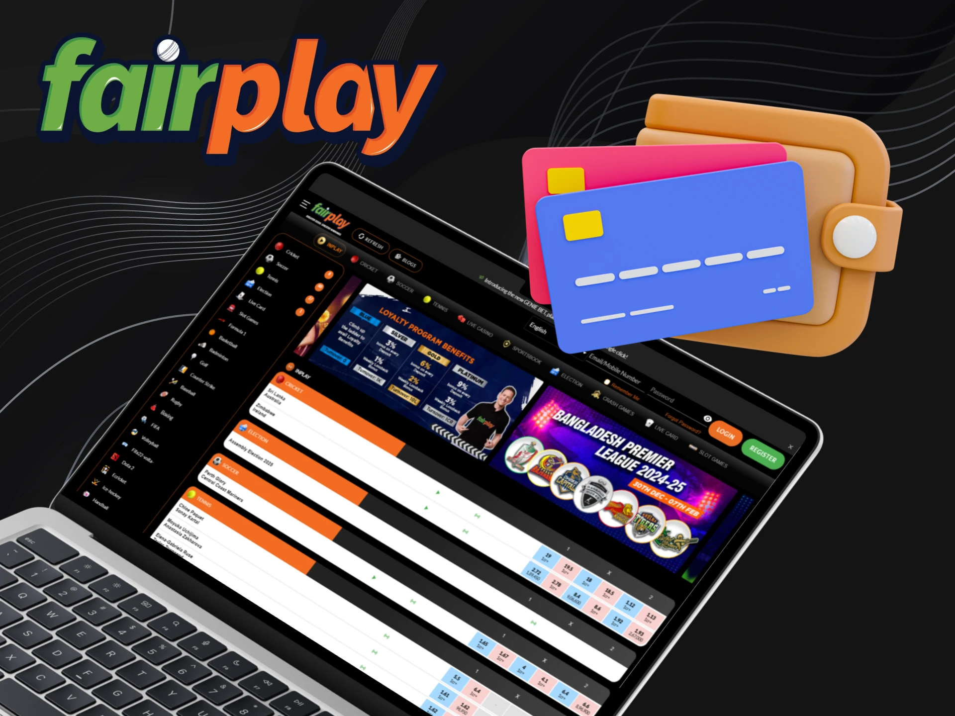 Learn how to deposit to your Fairplay account.