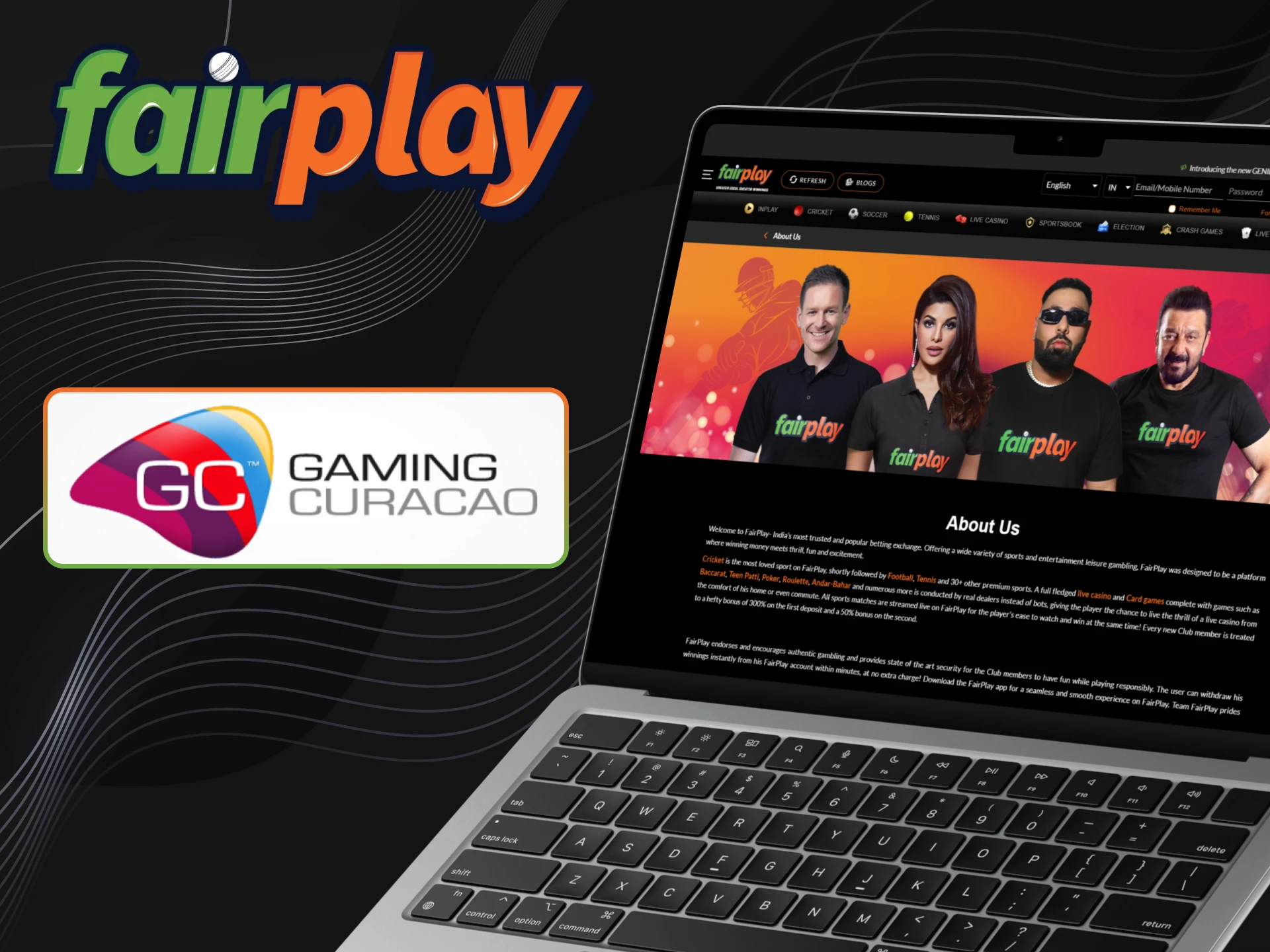 Fairplay is licensed by the Gambling Commission of Curacao.